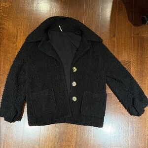 Free People So Soft Teddy Coat